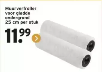 GAMMA Muurverfroller voor gladde ondergrond aanbieding