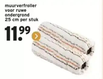 GAMMA muurverfroller voor ruwe ondergrond aanbieding