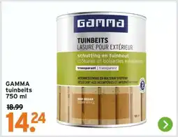 GAMMA GAMMA tuinbeits aanbieding