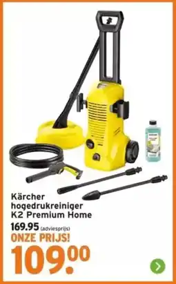 GAMMA Kärcher hogedrukreiniger K2 Premium Home aanbieding