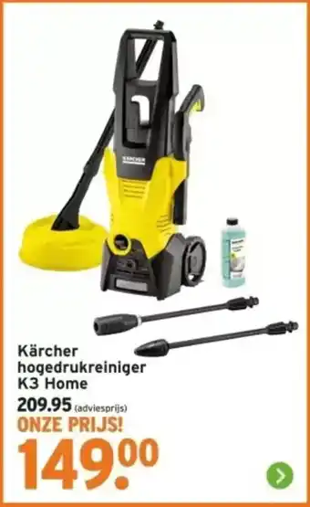 GAMMA Kärcher hogedrukreiniger K3 Home aanbieding