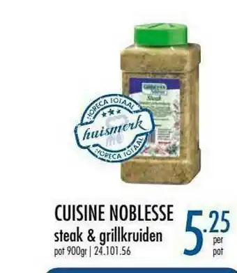 Horeca totaal Cuisine Noblesse Steak & Grillkruiden aanbieding