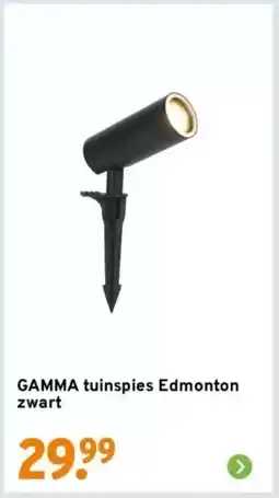 GAMMA GAMMA tuinspies Edmonton zwart aanbieding