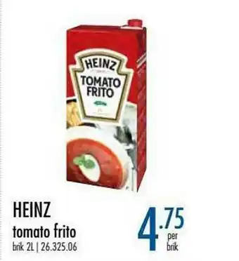Horeca totaal Heinz Tomato Frito aanbieding