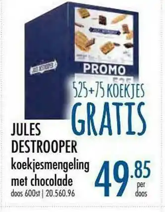 Jules Destrooper Koekjesmengeling Met Chocolade