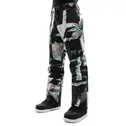 Decathlon Heren Wintersport snowboard broek voor P1 Groove Multicolor aanbieding