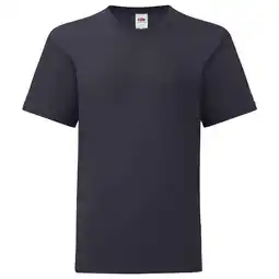 Decathlon Kinderen/Kinderen Iconisch TShirt (Deep Navy) aanbieding