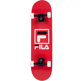 Decathlon Fila 8 Complete Skateboard in Rood aanbieding