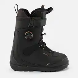 Decathlon Snowboardboots voor dames ALLROAD 500 draaiknop medium flex zwart aanbieding
