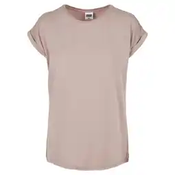 Decathlon Dames Modal Verlengd Schouder Tshirt (Schemerroos) aanbieding