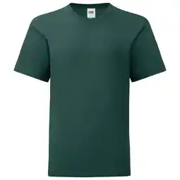 Decathlon Kinderen/Kinderen Iconisch TShirt (Bosgroen) aanbieding