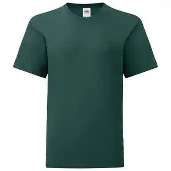 Decathlon Kinderen/Kinderen Iconisch TShirt (Bosgroen) aanbieding