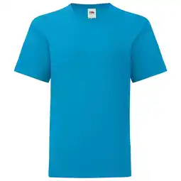 Decathlon Kinderen/Kinderen Iconisch TShirt (Azuurblauw) aanbieding