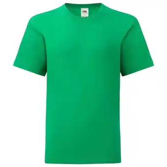 Decathlon Kinderen/Kinderen Iconisch TShirt (Kelly Groen) aanbieding