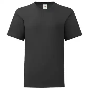 Decathlon Kinderen/Kinderen Iconisch TShirt (Zwart) aanbieding