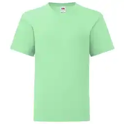 Decathlon Kinderen/Kinderen Iconisch TShirt (Neo Munt) aanbieding