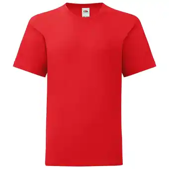 Decathlon Kinderen/Kinderen Iconisch TShirt (Rood) aanbieding