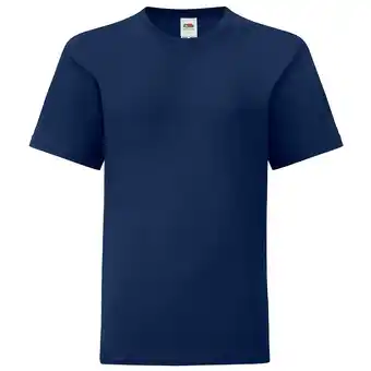 Decathlon Kinderen/Kinderen Iconisch TShirt (Marine) aanbieding