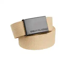 Decathlon Canvas heren riem (Beige/Zwart) aanbieding