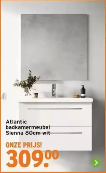 GAMMA Atlantic badkamermeubel Sienna wit aanbieding