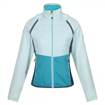 Decathlon Dames Steren II Hybride Jas (Gebleekt Aqua/Tahoe Blauw) aanbieding