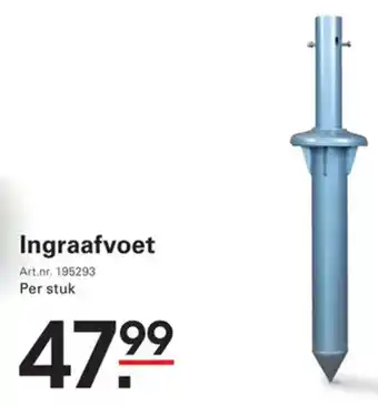 Sligro Ingraafvoet aanbieding