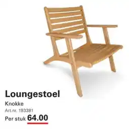 Sligro Loungestoel aanbieding