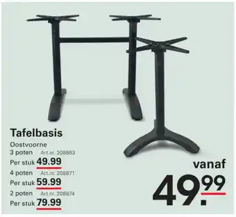 Sligro Tafelbasis aanbieding