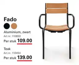 Sligro Fado Aluminium, zwart aanbieding