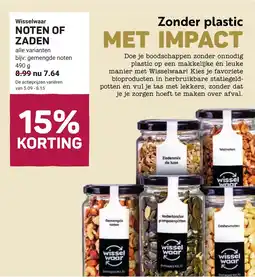 Ekoplaza Wisselwaar Noten of Zaden aanbieding