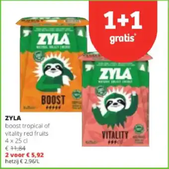 Spar Colruyt Zyla aanbieding