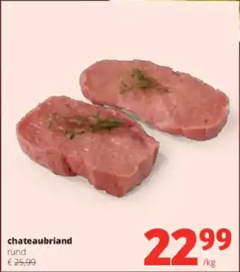 Spar Colruyt Chateaubriand aanbieding