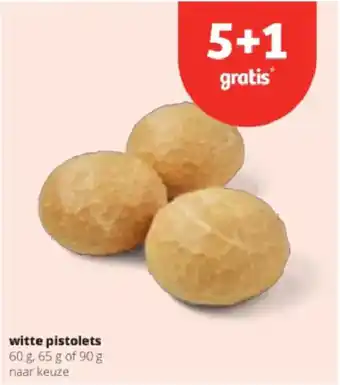 Spar Colruyt Witte pistolets aanbieding