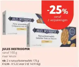 Spar Colruyt Jules destrooper aanbieding