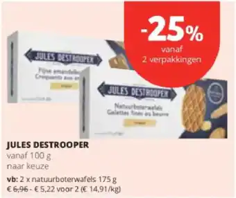 Spar Colruyt Jules destrooper aanbieding