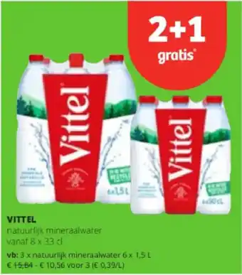 Spar Colruyt Vittel aanbieding