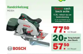 Van Cranenbroek Bosch Cash Back Actie aanbieding
