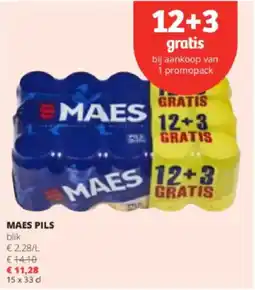 Spar Colruyt Maes pils aanbieding