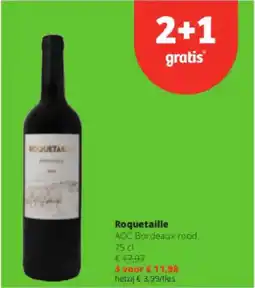 Spar Colruyt Roquetaille aanbieding