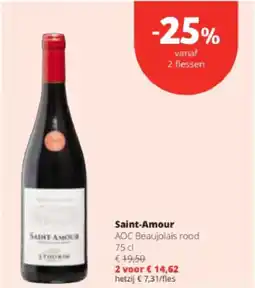 Spar Colruyt Saint-Amour aanbieding