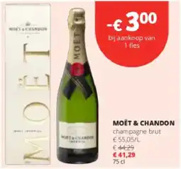 Spar Colruyt Moët & chandon aanbieding