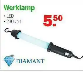 Van Cranenbroek Werklamp Diamant aanbieding
