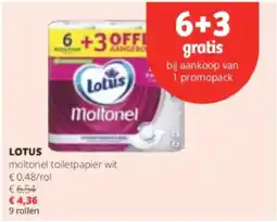 Spar Colruyt Lotus aanbieding