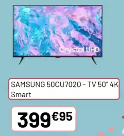 Electro Depot Samsung 50CU7020 - TV 50" 4K Smart aanbieding