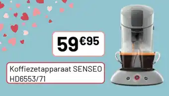 Electro Depot Koffiezetapparaat Senseo HD6553/71 aanbieding