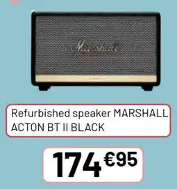 Electro Depot Refurbished speaker Marshall Acton BT II Black aanbieding