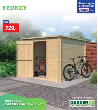 Hubo Sydney aanbieding