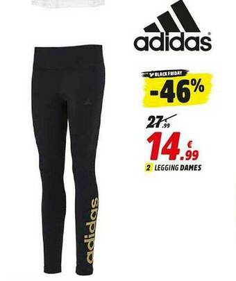 Intersport Adidas Legging Dames aanbieding