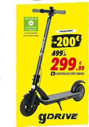 Intersport Elektrische Step Sdrive aanbieding