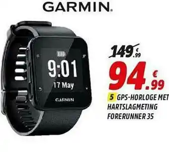 Garmin Gps-horloge Met Harslagmeting Forerunner 35
